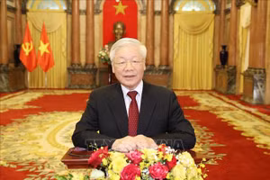 Tổng Bí thư, Chủ tịch nước Nguyễn Phú Trọng phát biểu trực tuyến tại phiên khai mạc AIPA 41