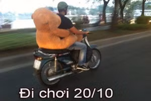 Cười lăn với ảnh chế "bá đạo" ngày 20/10 