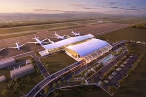 Sân bay quốc tế Cát Bi. Ảnh minh họa