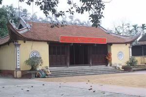  Đền thờ tiến sĩ của làng Yên Ninh.