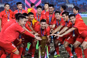 Đội tuyển Việt Nam đang là đương kim vô địch Đông Nam Á.