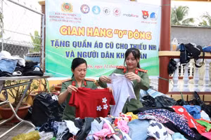 Tuổi trẻ Công an An Giang tổ chức nhiều hoạt động thiết thực vì cộng đồng. (Ảnh: Bích Trâm).