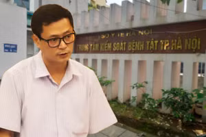 Giám đốc CDC Hà Nội Trương Quang Việt.