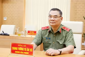 Trung tướng Tô Ân Xô - Chánh Văn phòng, Người phát ngôn Bộ Công an.