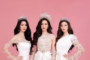 Top 3 Hoa hậu Việt Nam 2020.