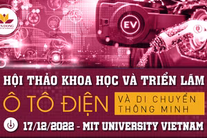 MIT Uni tổ chức Hội thảo khoa học-triển lãm 'Ô tô điện và Di chuyển thông minh'