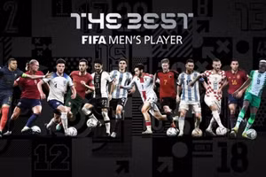 Danh sách ứng cử viên giải Cầu thủ nam xuất sắc nhất FIFA 2023.