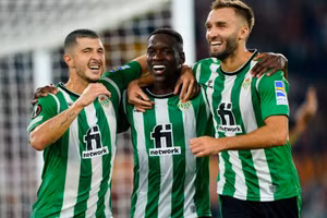 Real Betis mất hảo thủ trận gặp MU ở Europa League.