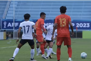 U23 Campuchia bất phân thắng bại U23 Myanmar ở lượt trận hai U23 Đông Nam Á.