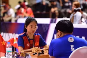 Cờ ốc Việt Nam đoạt huy chương vàng sớm một vòng đấu ở SEA Games 32.