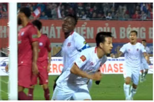 Hải Phòng thắng ấn tượng Khánh Hòa ở vòng 6 V-League.