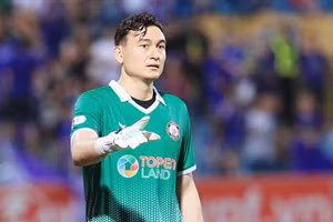 Đặng Văn Lâm nhiều khả năng kịp ra sân ở vòng 7 V.League.