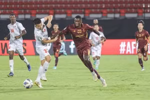 CLB Hải Phòng sớm dừng bước ở AFC Cup.