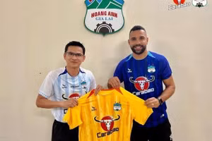 Jairo Rodrigues Peixoto Filho gia nhập Hoàng Anh Gia Lai sau khi chia tay Khánh Hòa.