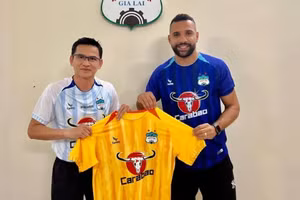 Trung vệ Jairo Rodrigues được kỳ vọng giúp Hoàng Anh Gia Lai vô địch V-League.