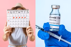 Nhiều phụ nữ chậm kinh nguyệt sau tiêm vắc-xin Covid-19.