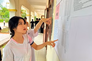 Các thí sinh Quảng Ninh tham dự Kỳ thi tốt nghiệp THPT năm 2024.