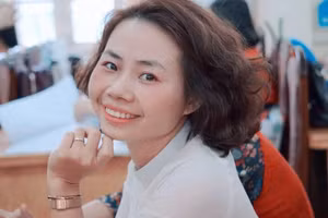 Cô Trần Thị Hội, giáo viên Trường phổ thông liên cấp Olympia.
