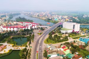 Một góc TP Đông Hà (ảnh: UBND TP Đông Hà).