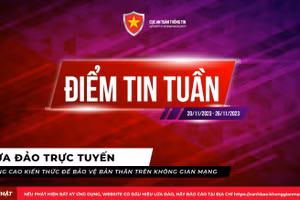 Nhiều thông tin lừa đảo trực tuyến nổi bật tuần qua.