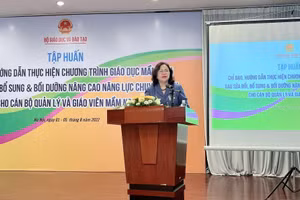 Thứ trưởng Ngô Thị Minh phát biểu chỉ đạo tại Hội nghị