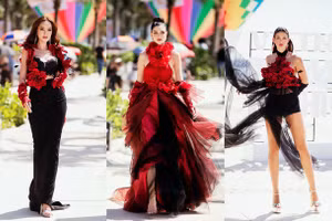 Dàn hoa hậu quốc tế lộng lẫy tại show thời trang Miss Grand International 2023
