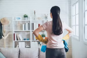 Để nhà cửa luôn sạch sẽ, tất cả những gì bạn thực sự cần chỉ là một chút tháo vát và sáng tạo. (Ảnh: ITN).