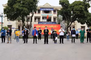 90 bệnh nhân nhiễm Covid-19 được công bố khỏi bệnh tại Bệnh viện Dã chiến số 1 TP. Chí Linh