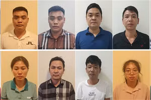 Các đối tượng có liên quan đến vụ án bị khởi tố, bắt tạm giam. Ảnh: Bộ Công an.