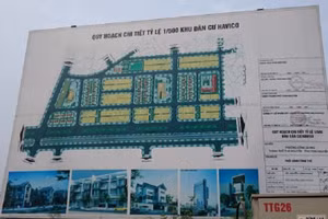 Bản đồ quy hoạch dự án khu dân cư HAVICO.