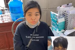 Vũ Thị T. có hành vi bạo hành khiến con gái 6 tuổi nhập viện. Ảnh: Đặng Thủy.