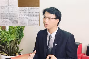 Luật sư Đặng Văn Cường. 