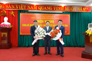 Tuyên Quang bổ nhiệm Giám đốc Bệnh viện Đa khoa tỉnh