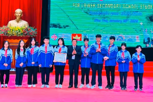 Giải Nhất tập thể thuộc về Phòng GD&ĐT Thành phố Việt Trì