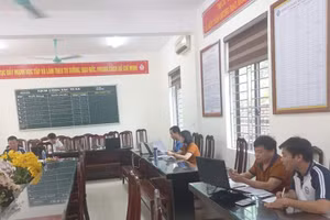 Nhóm giáo viên Trường THCS Vũ Duệ (huyện Lâm Thao) tích cực làm gợi ý đáp án các môn thi vào lớp 10 năm học 2024 - 2025.