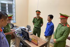 Ma Công Nơi bị khởi tố về tội lạm dụng chức vụ, quyền hạn chiếm đoạt tài sản. Ảnh: Công an huyện Lâm Bình 