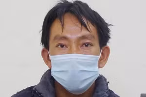 Nghi can Thào Mí Chơ. Ảnh: Công an Hà Giang.