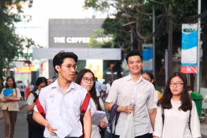 Thí sinh tham gia kỳ thi ĐGNL năm 2021 tại ĐHQG TP.HCM