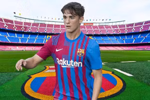 MU đang nhắm tới tài năng trẻ 17 tuổi Gavi của Barcelona.