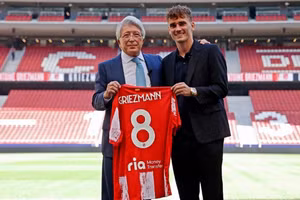 Griezmann hạnh phúc khi được tái hợp đội bóng cũ.