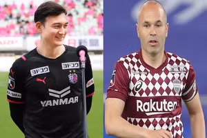 Văn Lâm có cơ hội đối đầu Andres Iniesta ở J.league