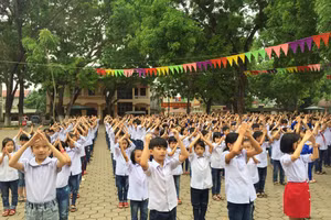 Năm học 2020- 2021, Ninh Bình sẽ đón trên 19.000 HS lớp 1. 