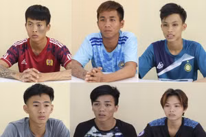 6 nghi phạm bị tạm giữ để điều tra về hành vi cố ý gây thương tích.