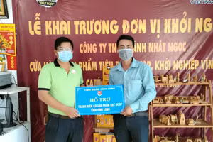 Tỉnh Đoàn hỗ trợ thanh niên khởi nghiệp.