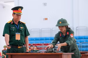 Cận cảnh Hội thao Giáo dục quốc phòng và an ninh học sinh THPT Cần Thơ