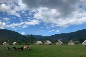 Khu Yên Retreat tại thôn Nam Yên, xã Hòa Bắc. 
