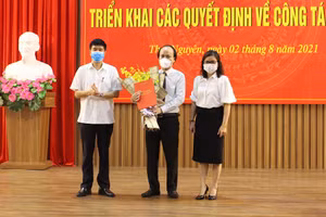 PGS.TS Nguyễn Tiến Dũng, Hiệu trưởng nhà trường được bổ nhiệm làm Giám đốc Bệnh viện Trường Đại học Y – Dược (ĐH Thái Nguyên) nhiệm kỳ 2021-2026.