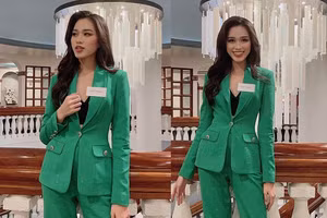 Đỗ Thị Hà sẽ mang hình ảnh rau má lên sân khấu Chung kết Miss World 2021