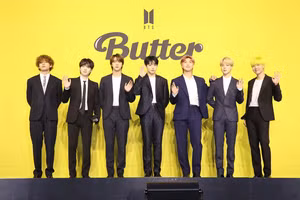 BTS là nhóm nhạc nam nổi tiếng toàn cầu.