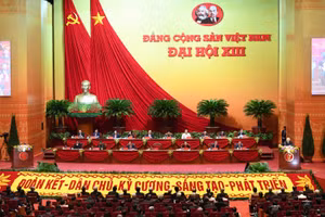 Đại hội XIII của Đảng.